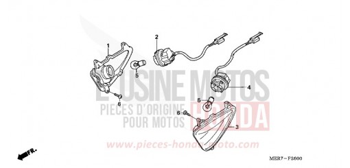 BLINKER (CBF600S/SA) CBF600SA6 de 2006